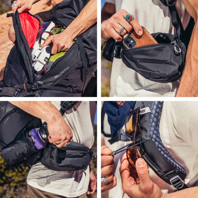 Męski plecak trekingowy Gregory Baltoro 85 Pro L - Alaska Blue