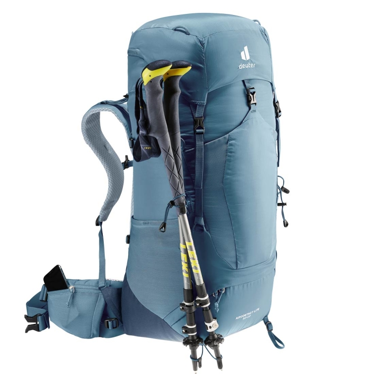 Lekki plecak turystyczny Deuter Aircontact Lite 50+10 - Atlantic-Ink