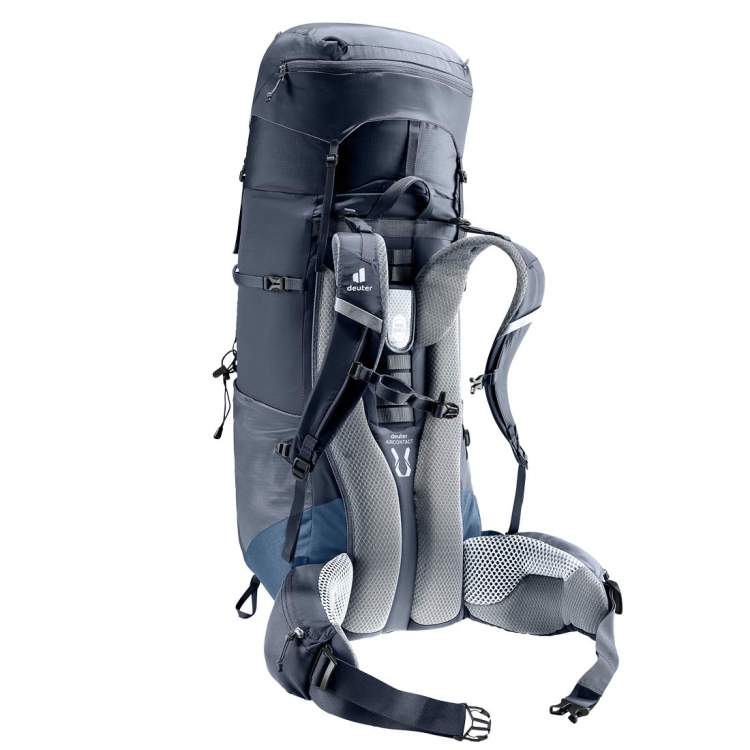 Plecak turystyczny Deuter Aircontact Lite 50+10 - Black-Marine