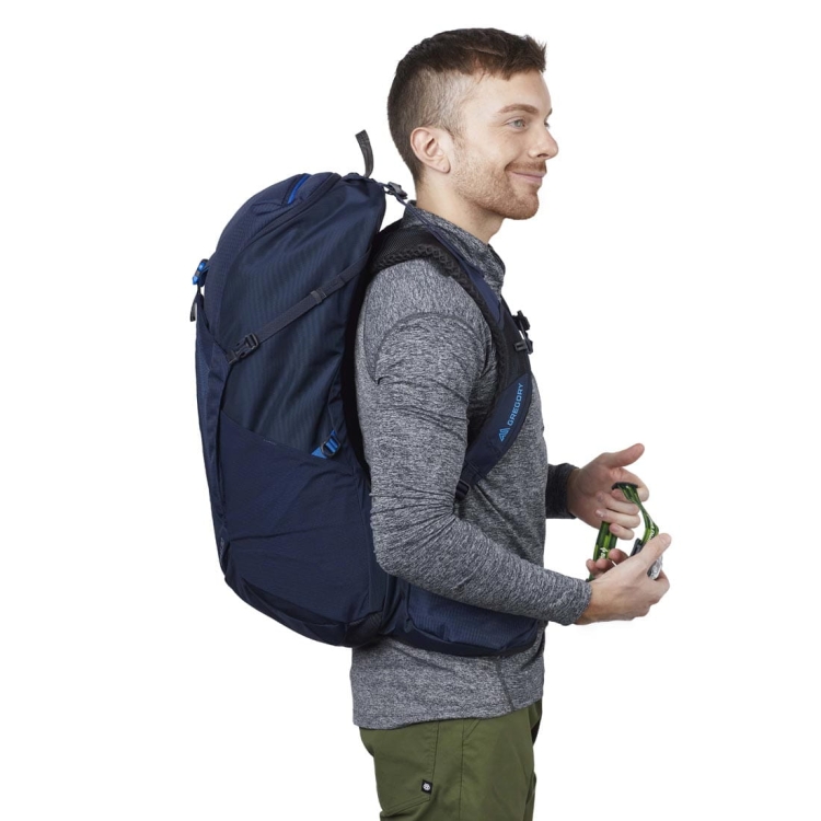 Męski plecak turystyczny Gregory Zulu 30 M/L - Halo Blue