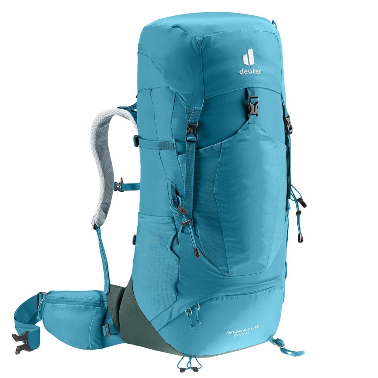 Lekki plecak damski Deuter Aircontact Lite 35+10 SL - Lagoon-Ivy