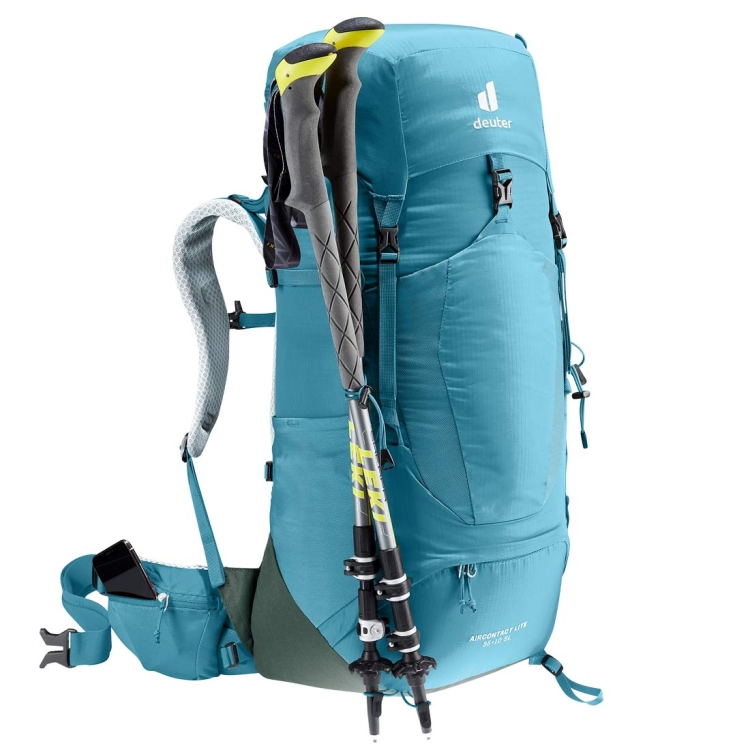Lekki plecak damski Deuter Aircontact Lite 35+10 SL - Lagoon-Ivy