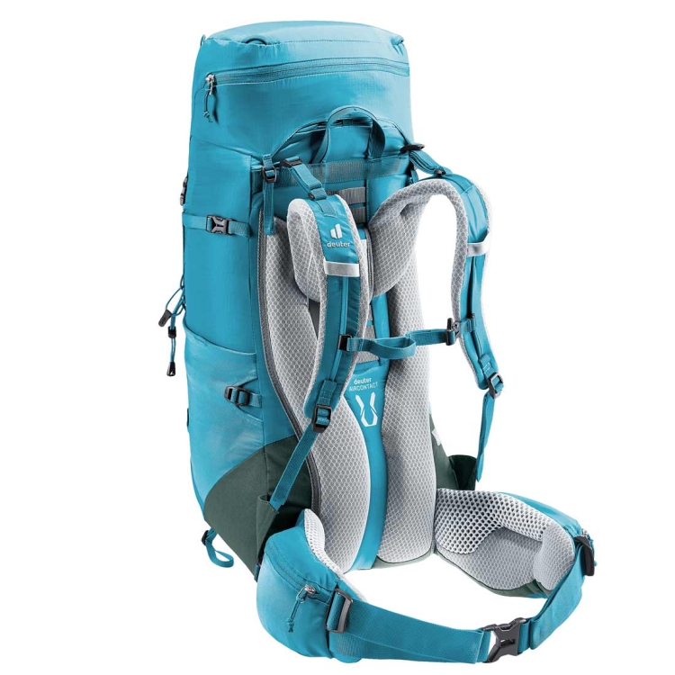 Lekki plecak damski Deuter Aircontact Lite 35+10 SL - Lagoon-Ivy