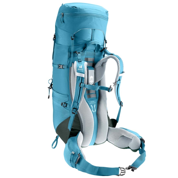 Lekki plecak damski Deuter Aircontact Lite 35+10 SL - Lagoon-Ivy