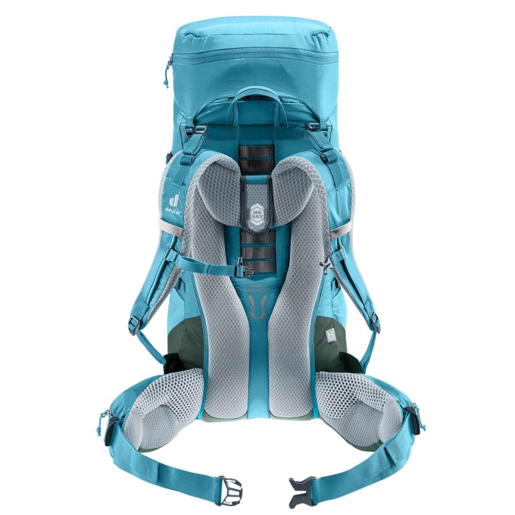 Lekki plecak damski Deuter Aircontact Lite 35+10 SL - Lagoon-Ivy