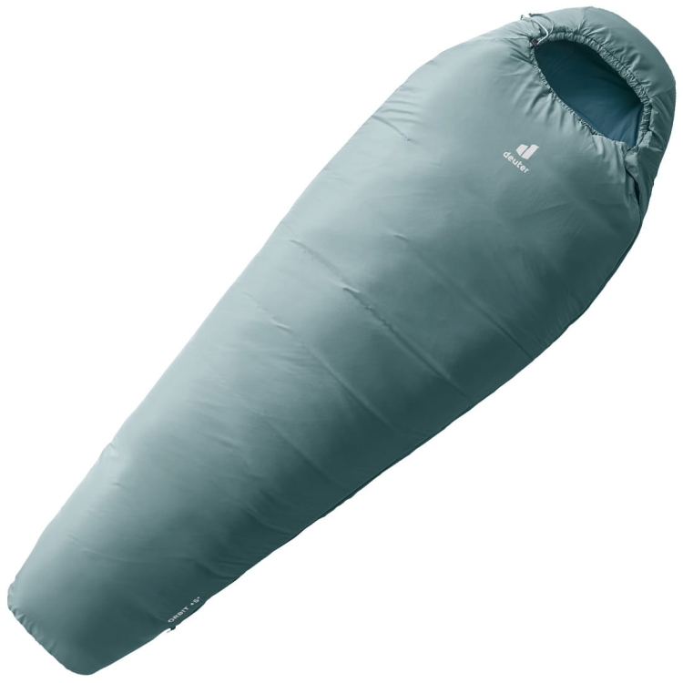Jednowarstwowy śpiwór damski Deuter Orbit +5° SL-Prawy Shale-Slateblue