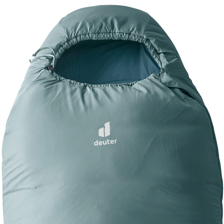 Jednowarstwowy śpiwór damski Deuter Orbit +5° SL-Prawy Shale-Slateblue