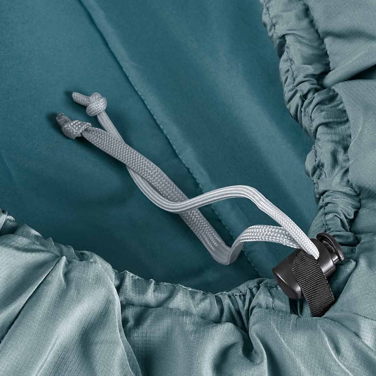 Jednowarstwowy śpiwór damski Deuter Orbit +5° SL-Prawy Shale-Slateblue