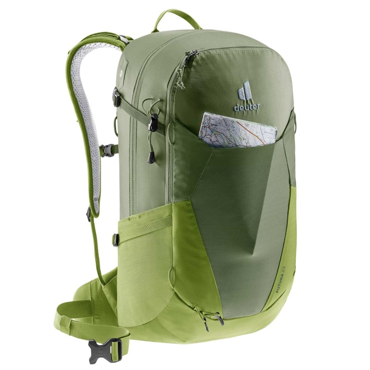 Plecak z wentylacją Deuter Futura 23 - Khaki-Meadow