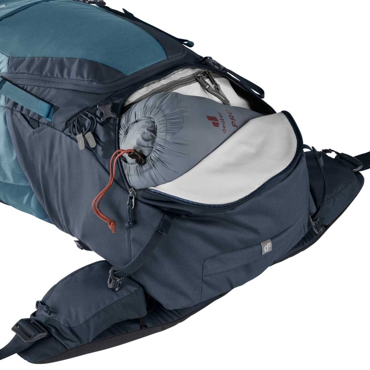 Pojemny plecak trekkingowy Deuter Futura Air Trek 60+10 - Atlantic-Ink