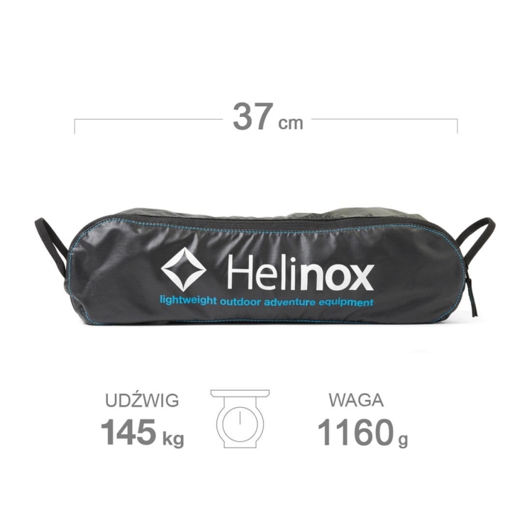 Krzesło turystyczne Helinox Chair Zero L - Black