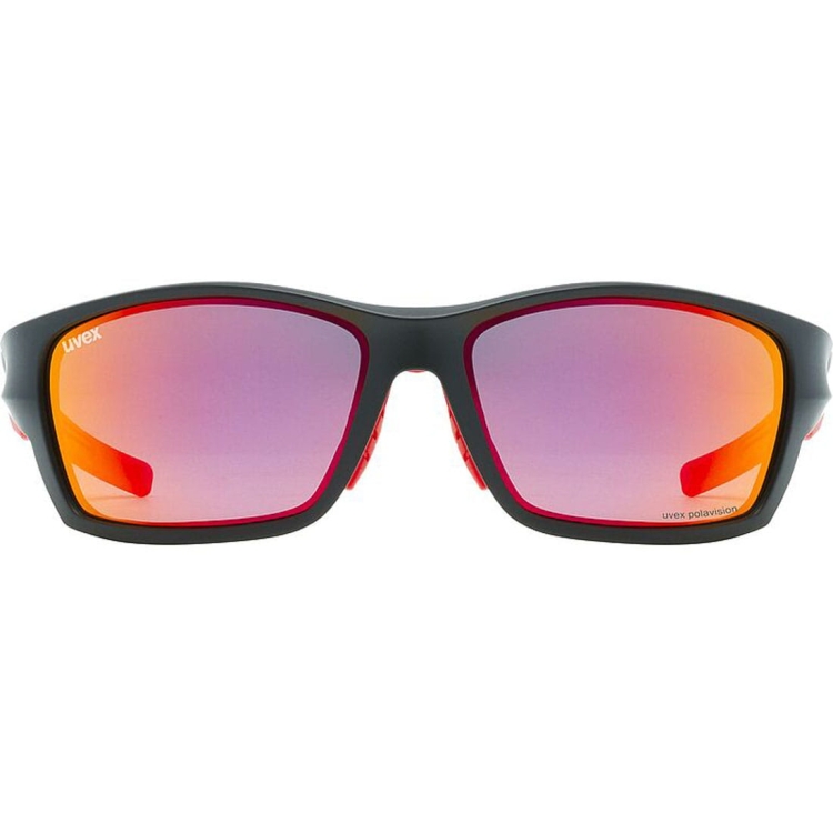kulary Uvex Sportstyle 232 P black/mat/red