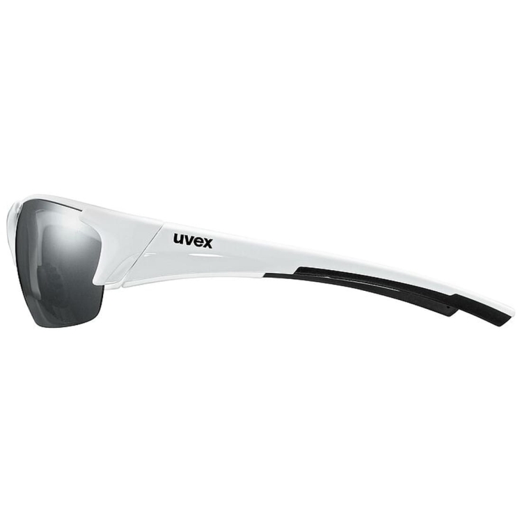 Okulary z wymiennymi soczewkami Uvex Blaze III White Black Silver