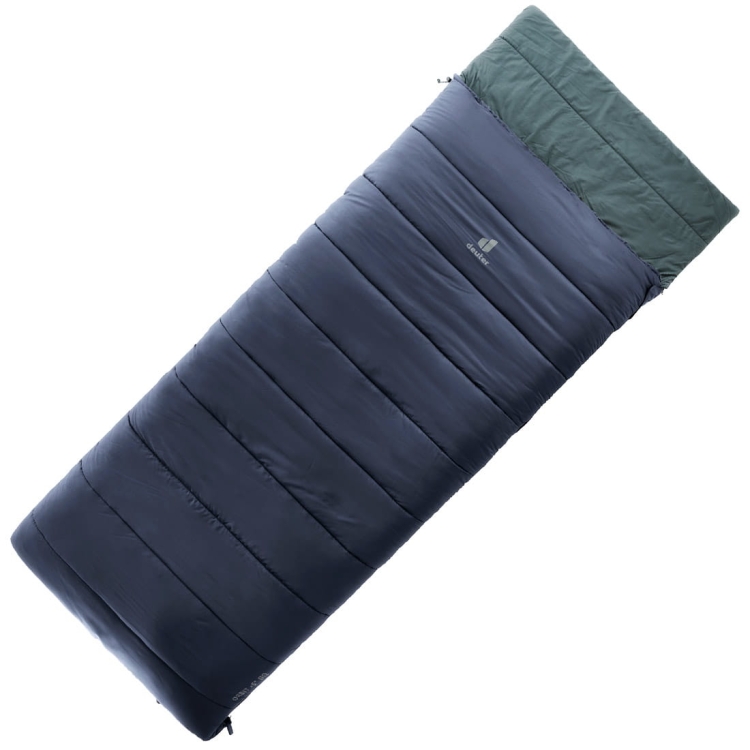 Śpiwór kopertowy jednowarstwowy Deuter Orbit SQ +6°-Lewy Ink-TeaI