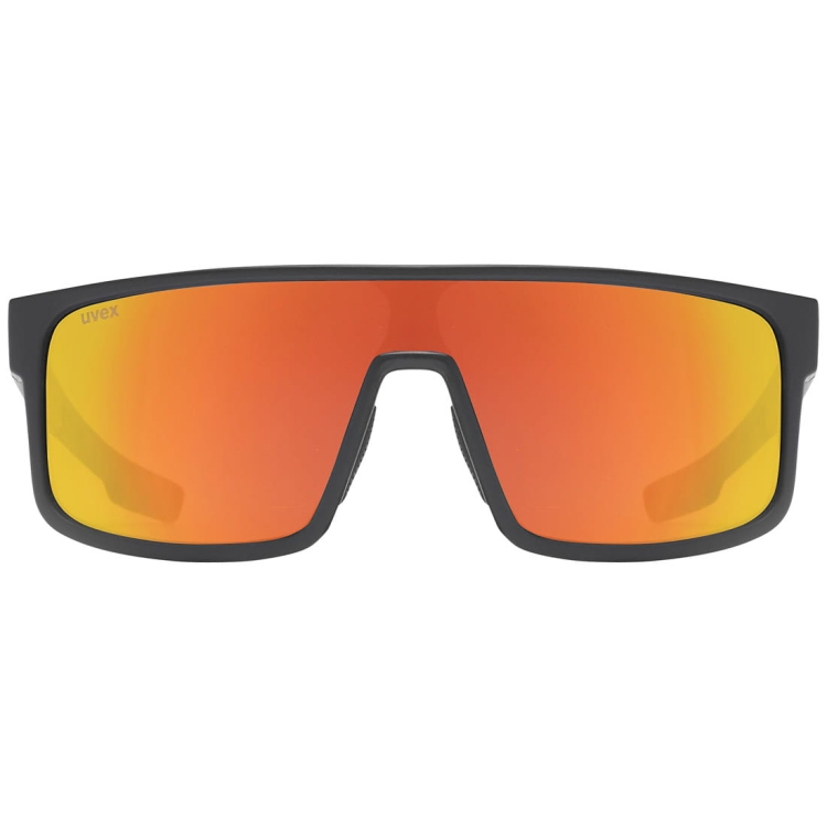 Okulary przeciwsłoneczne Uvex Lgl 51 - Black Mat Red