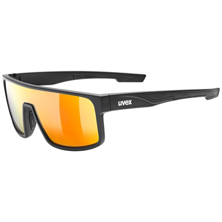 Okulary przeciwsłoneczne Uvex Lgl 51 - Black Mat Red