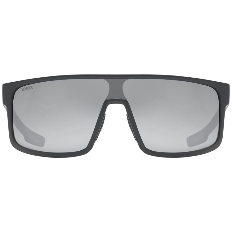 Okulary przeciwsłoneczne Uvex Lgl 51 - Black Mat Silver