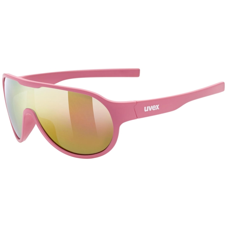 Okulary dziecięce Uvex Sportstyle 512 - pink/mat/red