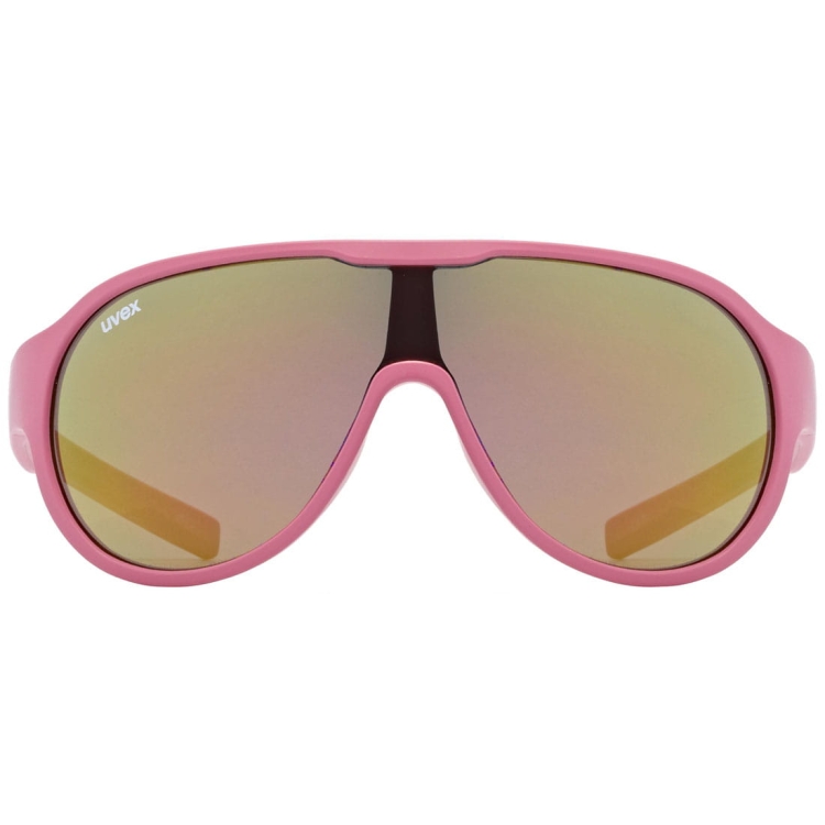 Okulary dziecięce Uvex Sportstyle 512 - pink/mat/red
