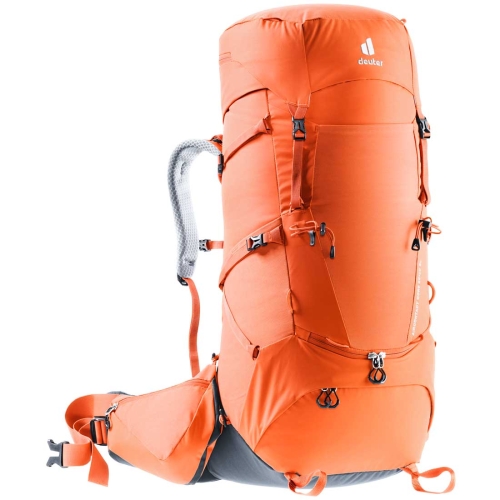Damski plecak turystyczny Deuter Aircontact Core 55+10 SL - Paprika-Graphite