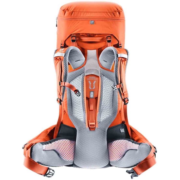 Damski plecak turystyczny Deuter Aircontact Core 55+10 SL - Paprika-Graphite