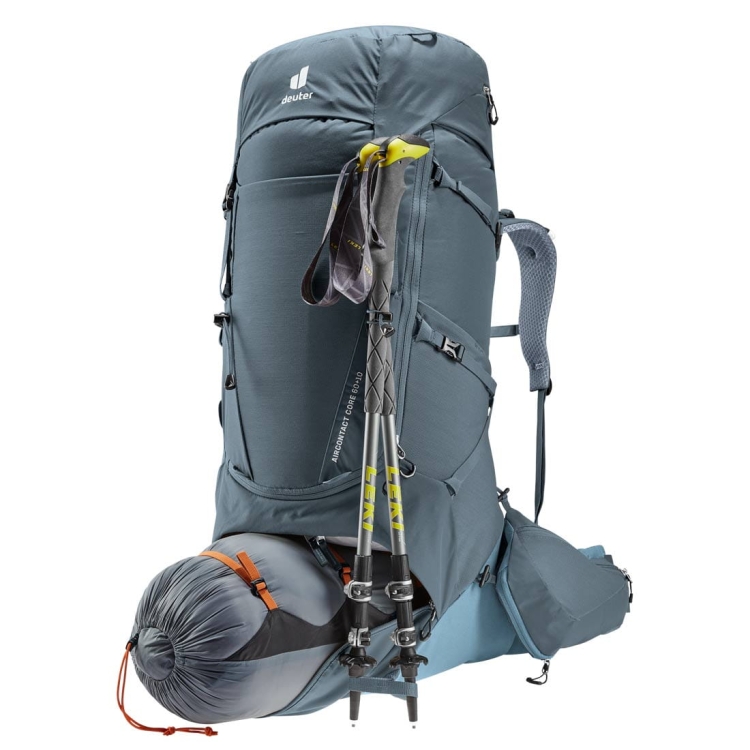 Plecak trekingowy Deuter Aircontact Core 60+10 - Graphite-Shale