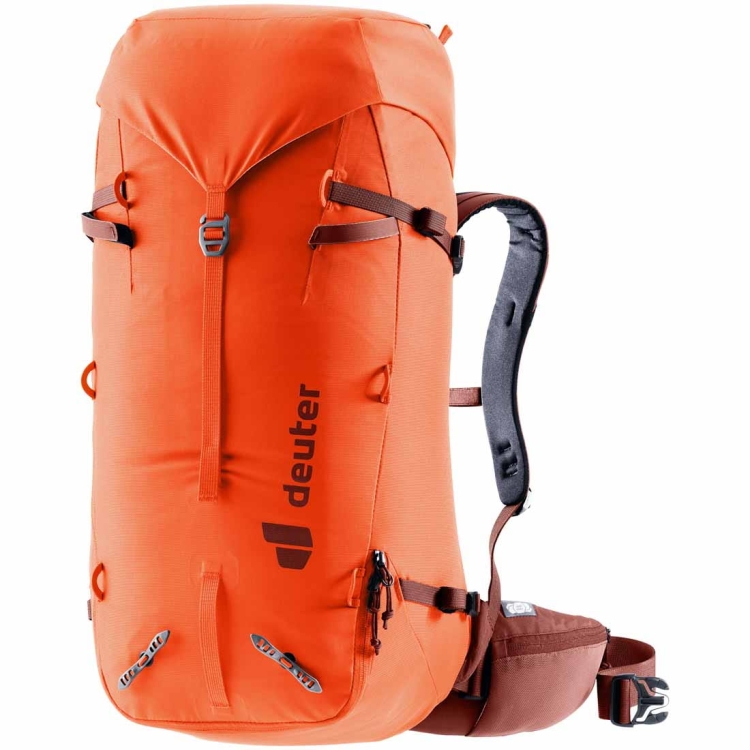 Damski plecak alpinistyczny Deuter Guide 32+8 SL - Papaya-Redwood