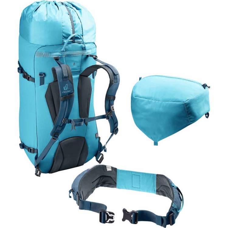 Damski plecak alpinistyczny Deuter Guide 42+8 SL - Lagoon-Ink