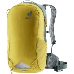 Lekki plecak rowerowy Deuter Race 12 - Turmeric-Ivy