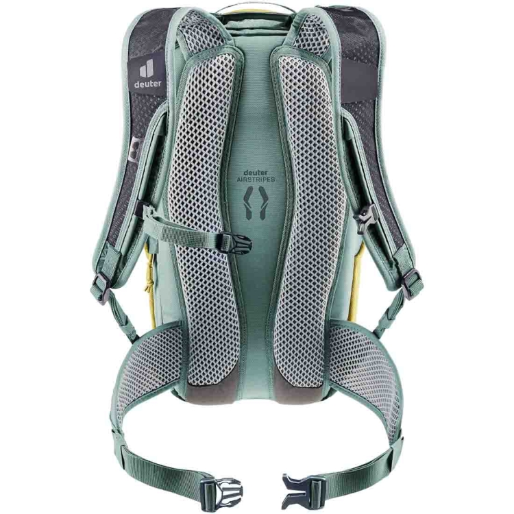 Lekki plecak rowerowy Deuter Race 12 - Turmeric-Ivy