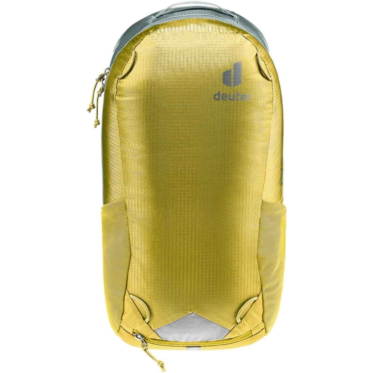 Lekki plecak rowerowy Deuter Race 12 - Turmeric-Ivy