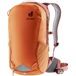 Lekki plecak rowerowy Deuter Race 12 - Chestnut-Redwood