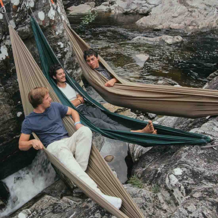 Hamak Ticket To The Moon Compact Hammock - Dark Green