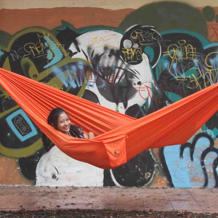 Hamak Ticket To The Moon Compact Hammock - Orange