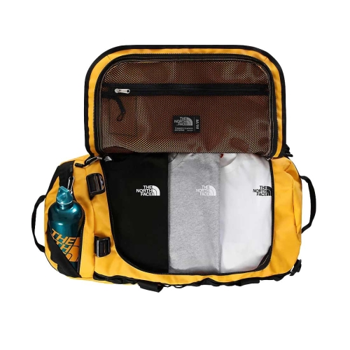 Torba podróżna The North Face Base Camp Duffel M - Summit Gold-TNF Black