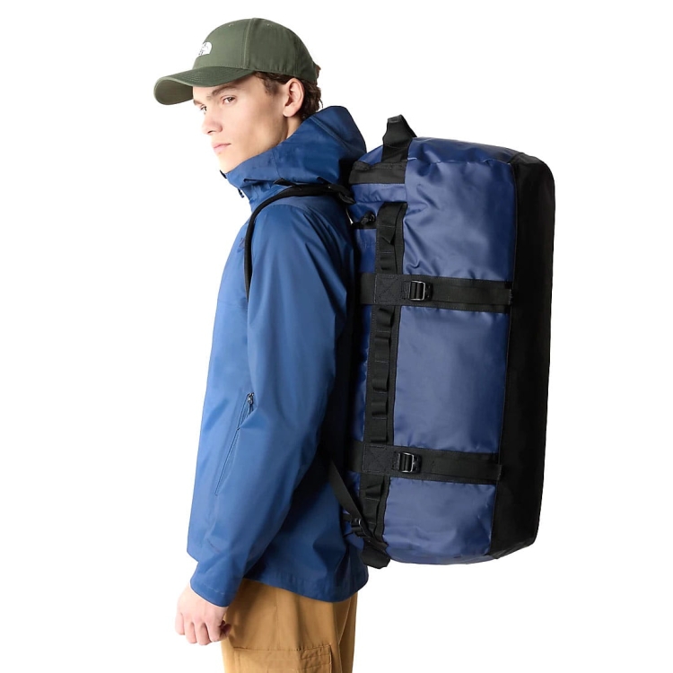 Torba podróżna The North Face Base Camp Duffel M - Summit Navy-TNF Black