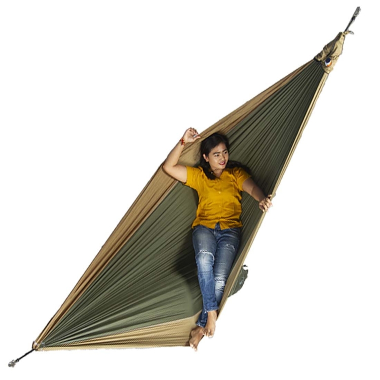 Hamak Ticket To The Moon Oryginal Hammock - Army Green/Brown