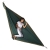 Hamak Ticket To The Moon Oryginal Hammock - Dark Green/Army Green