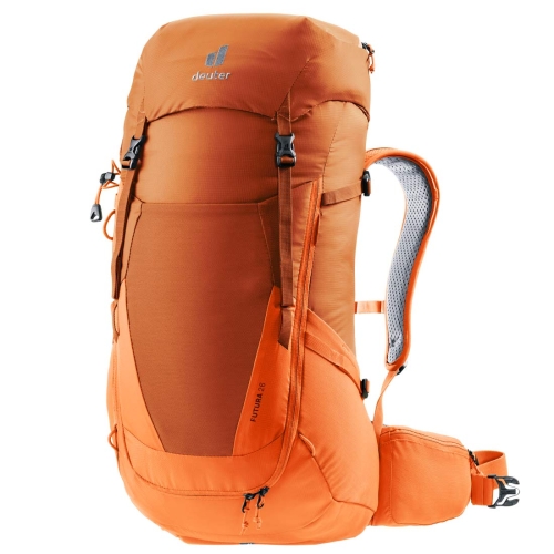 Turystyczny plecak z siatką Deuter Futura 26 - Chestnut-Mandarine