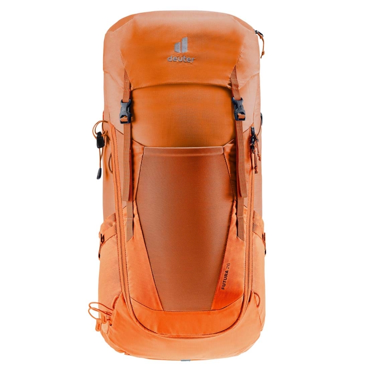 Turystyczny plecak z siatką Deuter Futura 26 - Chestnut-Mandarine