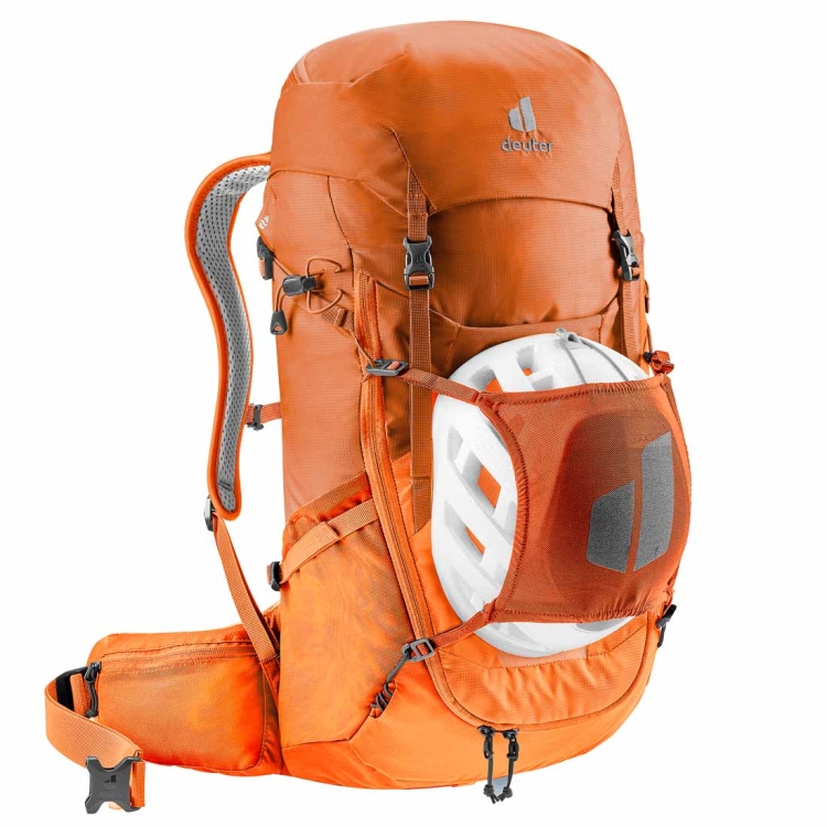Turystyczny plecak z siatką Deuter Futura 26 - Chestnut-Mandarine