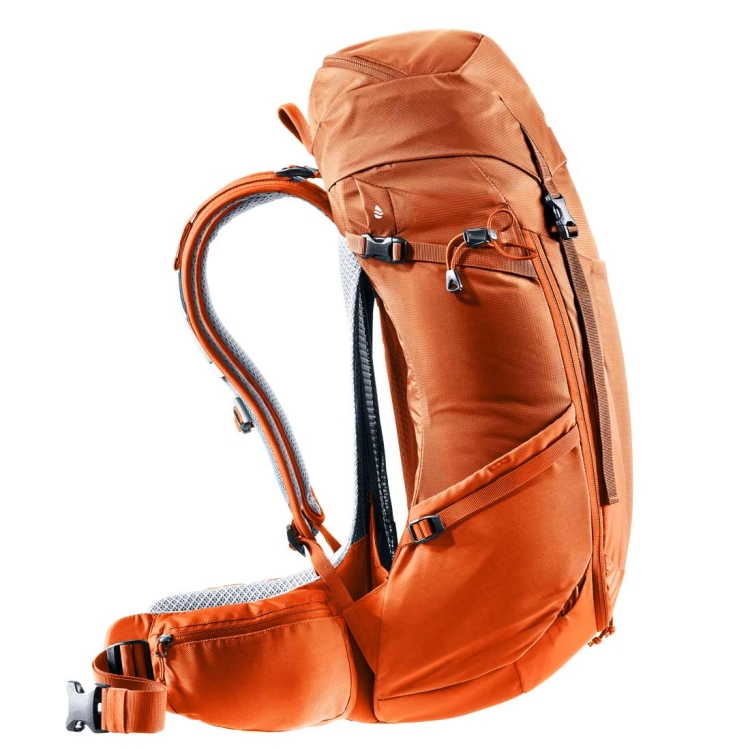 Turystyczny plecak z siatką Deuter Futura 26 - Chestnut-Mandarine