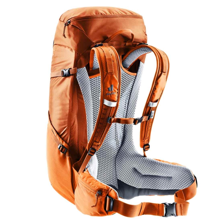 Turystyczny plecak z siatką Deuter Futura 26 - Chestnut-Mandarine