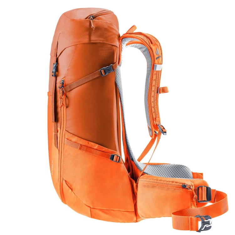 Turystyczny plecak z siatką Deuter Futura 26 - Chestnut-Mandarine
