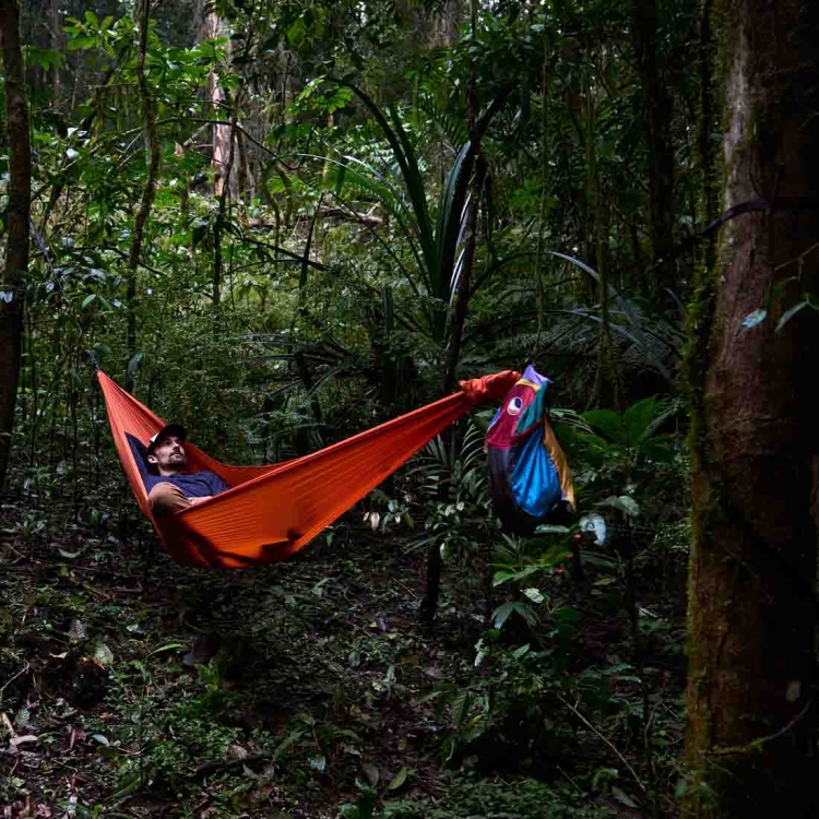 Hamak Ticket To The Moon Lightest Hammock - Orange