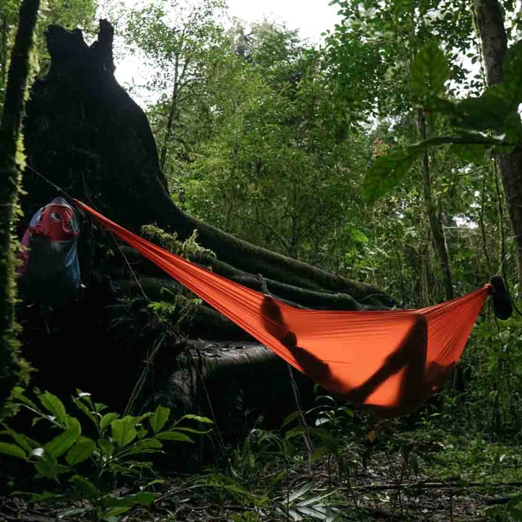 Hamak Ticket To The Moon Lightest Hammock - Orange