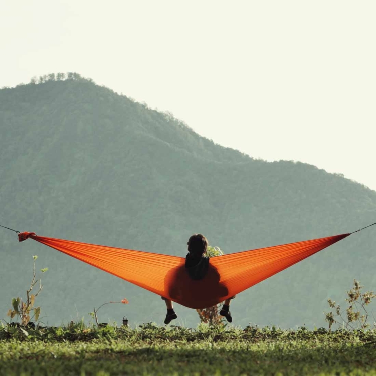 Hamak Ticket To The Moon Lightest Hammock - Orange