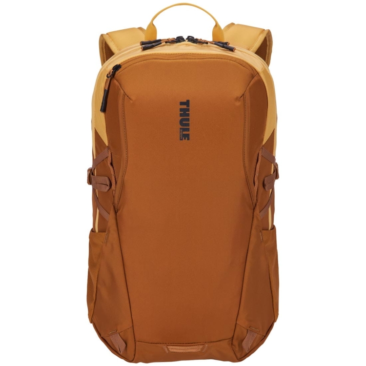 Dwukomorowy plecak miejski na laptopa Thule EnRoute 23L - Ochre/Golden