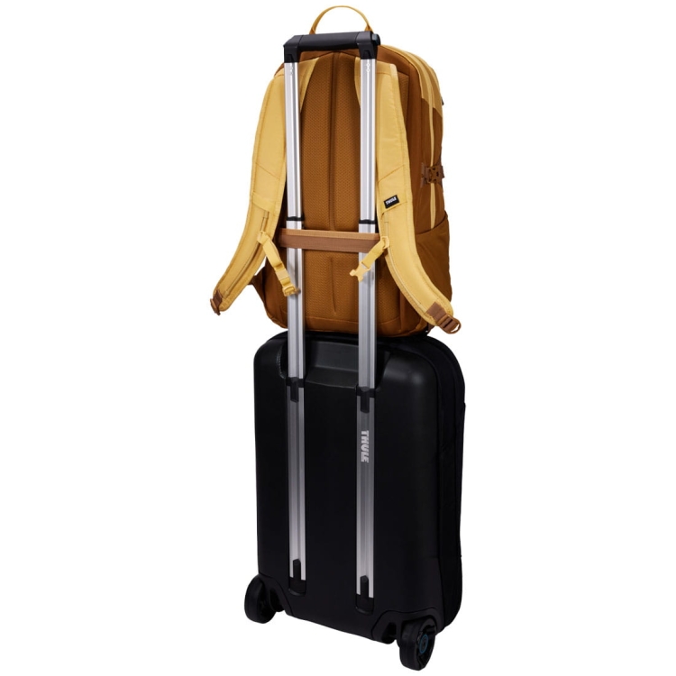 Dwukomorowy plecak miejski na laptopa Thule EnRoute 23L - Ochre/Golden