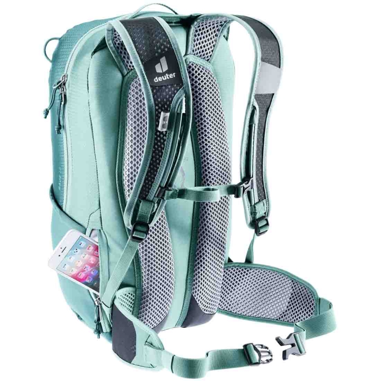 Lekki plecak rowerowy Deuter Race 16 - Deepsea-Jade